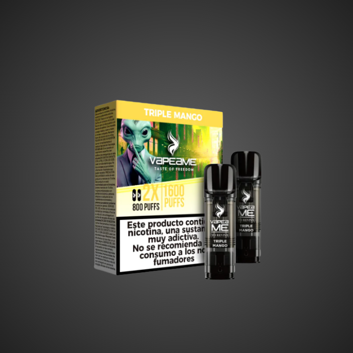 PRODUCTO CAPSULAS VAPEAME TRIPLE MANGO