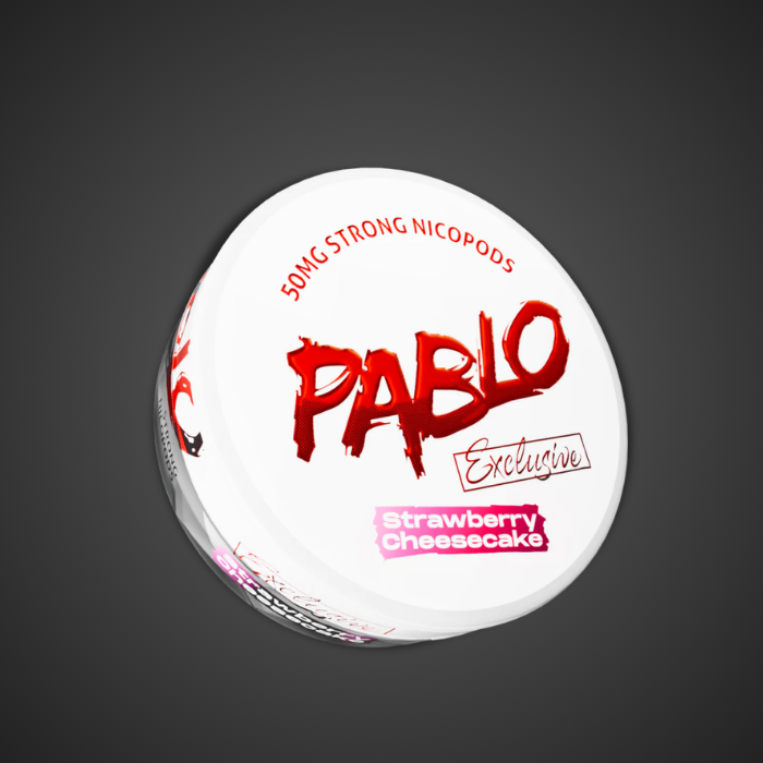 producto pablo snus strawberry hceesecake