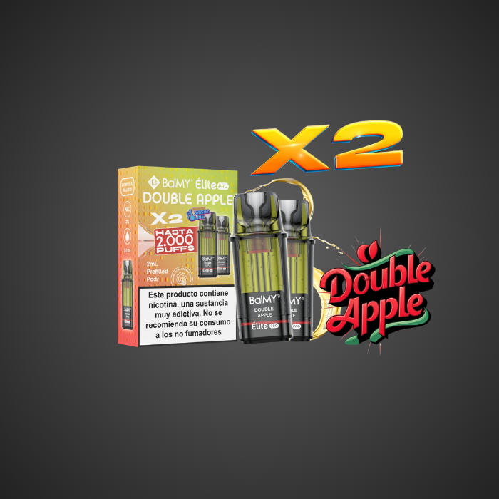 producto balmy elite pro double apple pack 2
