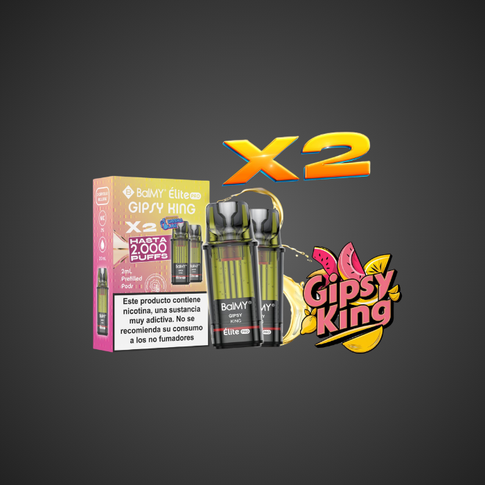producto balmy elite pro gipsy king pack 2