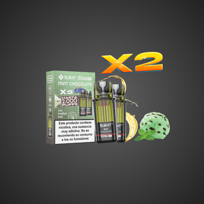 producto balmy elite pro mint chocolate pack 2