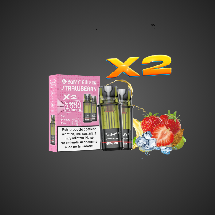 producto balmy elite pro strawberry pack 2