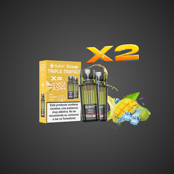 producto balmy elite pro triple mango pack 2
