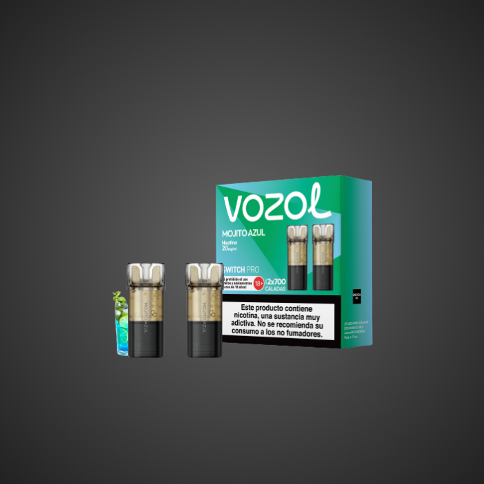 PRODUCTO CAPSULAS VOZOL SWITCH PRO MOJITO AZUL