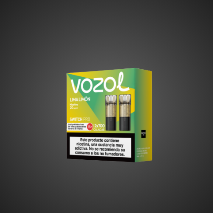 PRODUCTO CAPSULAS VOZOL SWITCH PRO LIMA LIMON