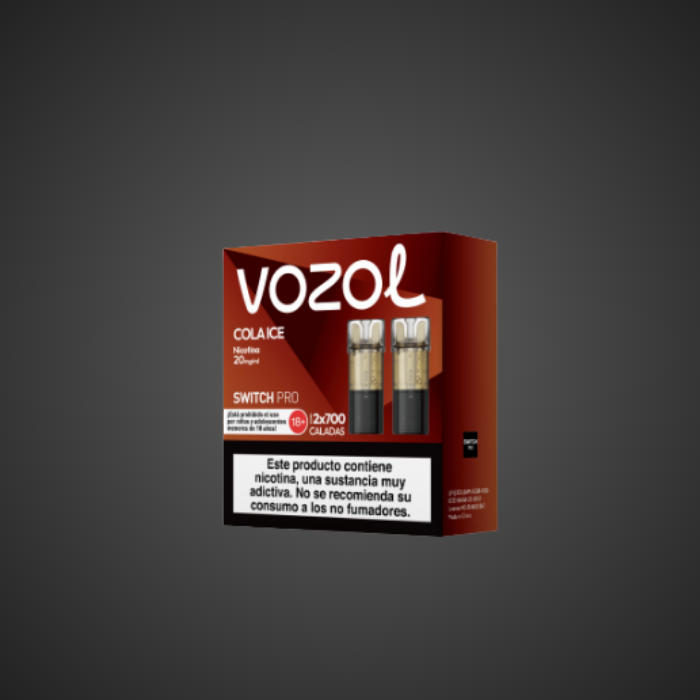 PRODUCTO CAPSULAS VOZOL SWITCH PRO COLA ICE