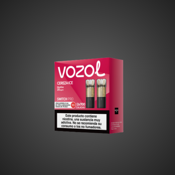 PRODUCTO CAPSULAS VOZOL SWITCH PRO CEREZA ICE