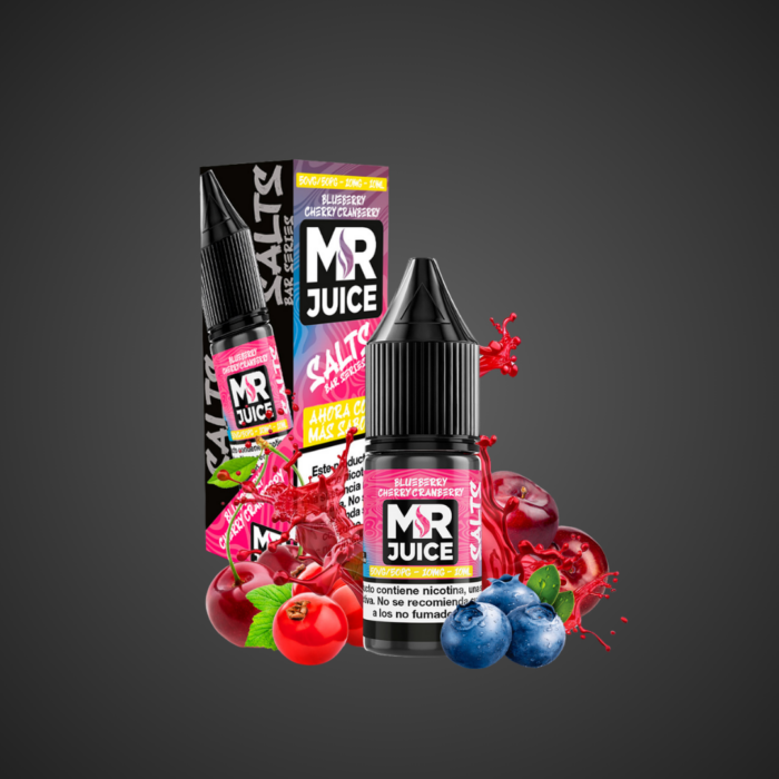PRODUCTO MR JUICE SALTSBLUEBERRY CHERRY CRAMBERRY