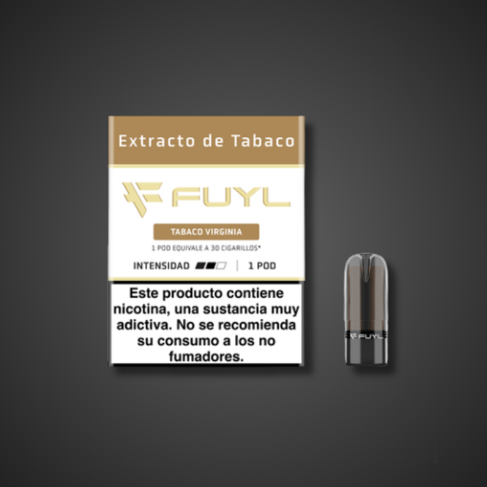 producto fuyl pre llenado tabaco virginia