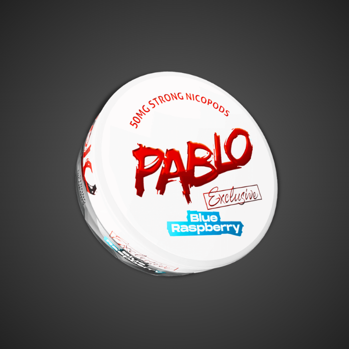 producto snus pablo blue raspberry