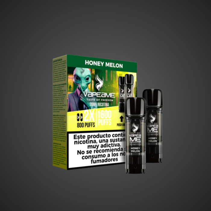 PRODUCTO CAPSULAS VAPEAME HONEY MELON