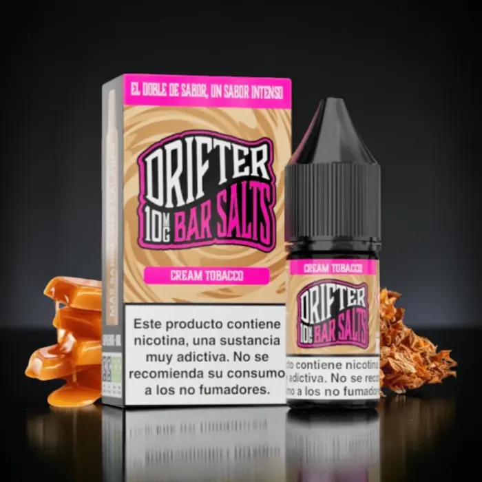 PRODUCTO DRIFTER BAR SALTS CREAM TOBACO