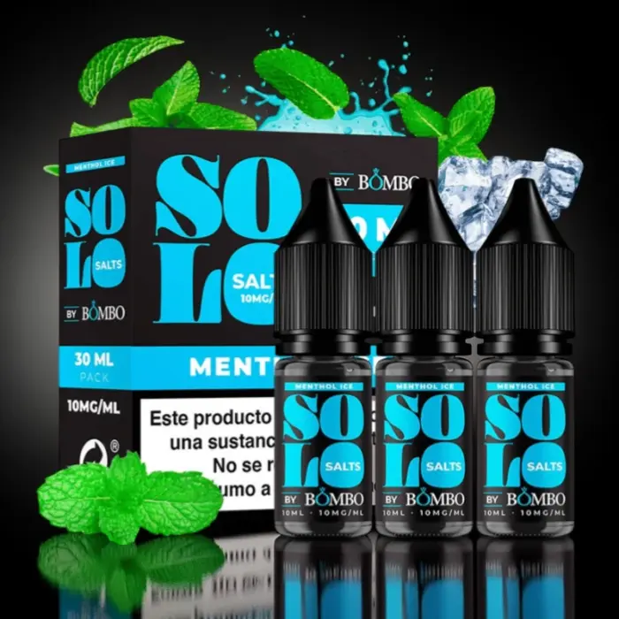 PRODUCTO BOMBO SOLO SALES MENTHOL ICE