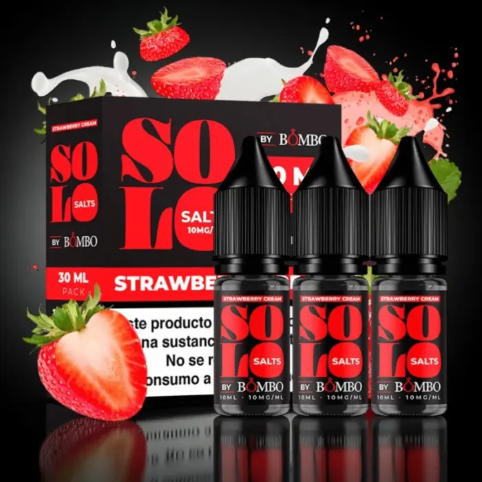 PRODUCTO BOMBO SOLO SALES STRAWBERRY CREAM