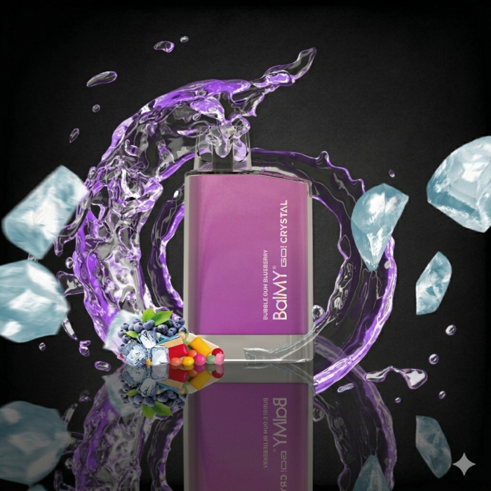 chicle arandano PRODUCTO BALMY GO CRYSTAL CHICLE DE ARANDANO