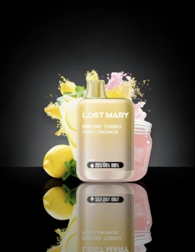PRODUCTO LOST MARY BM1000 TURBO ROSE LEMONADE
