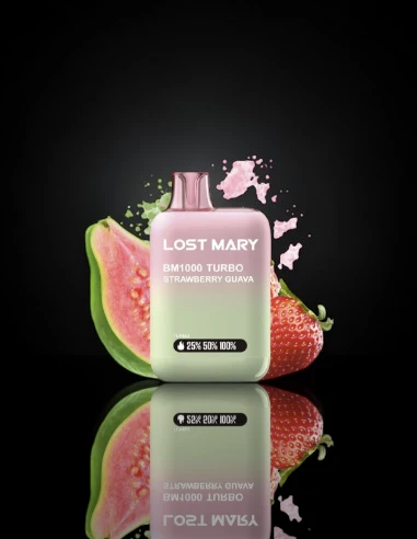 PRODUCTO LOST MARY BM1000 TURBO STRAWBERRY GUAVA
