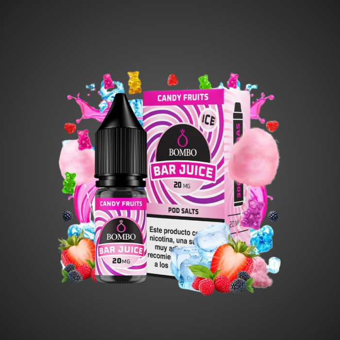 producto bombo bar juice candy fruits ice