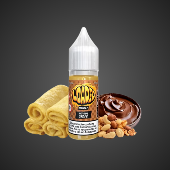 PRODUCTO LOADED SALTS NUTTY CHOCO CREPE