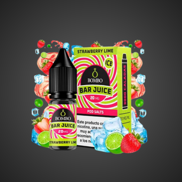 producto bombo bar juice strawberry lime