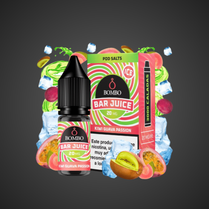 producto bombo bar juice kiwi passion guava