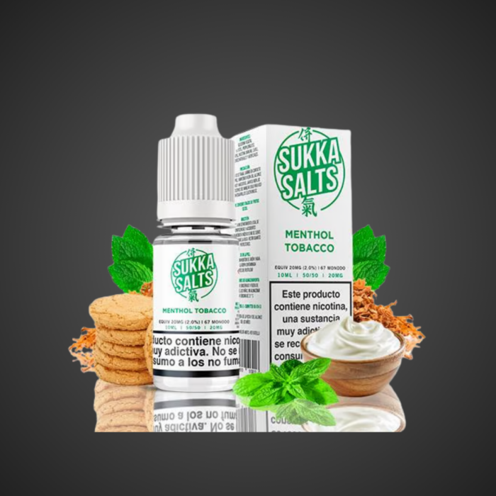 PRODUCTO SUKKA SALTS TOBACCO MENTHOL