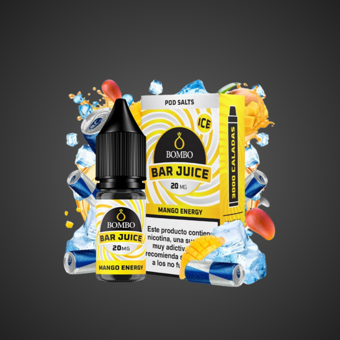 producto bombo bar juice mango energy