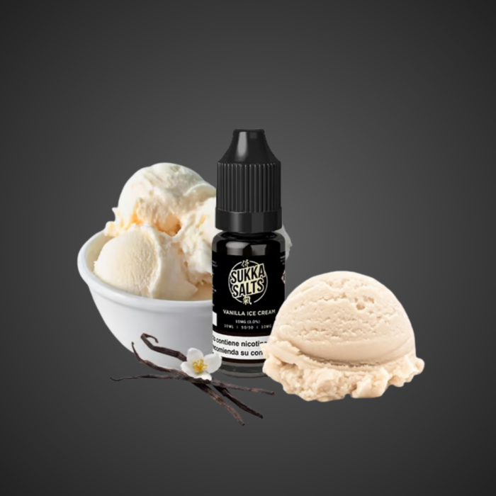 PRODUCTO SUKKA SALTS VANILLA ICE CREAM