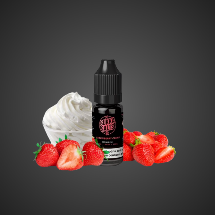 PRODUCTO SUKKA SALTS STRAWBERRY CREAM