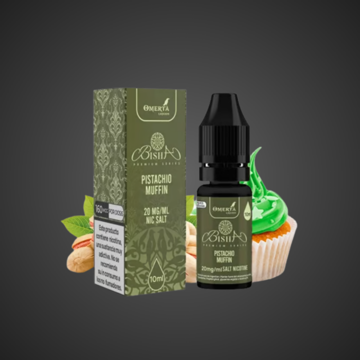 PRODUCTO OMERTA SALTS PISTACCIO MUFFIN