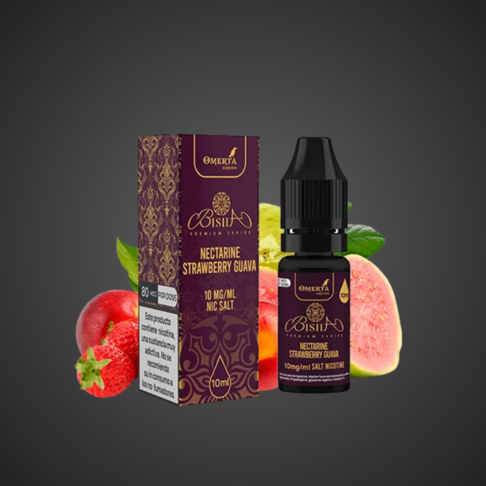 PRODUCTO OMERTA SALTS NECTARINE STRAWBERRY GUAVA