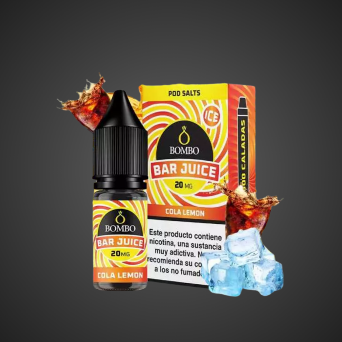 producto bombo bar juice cola lemon