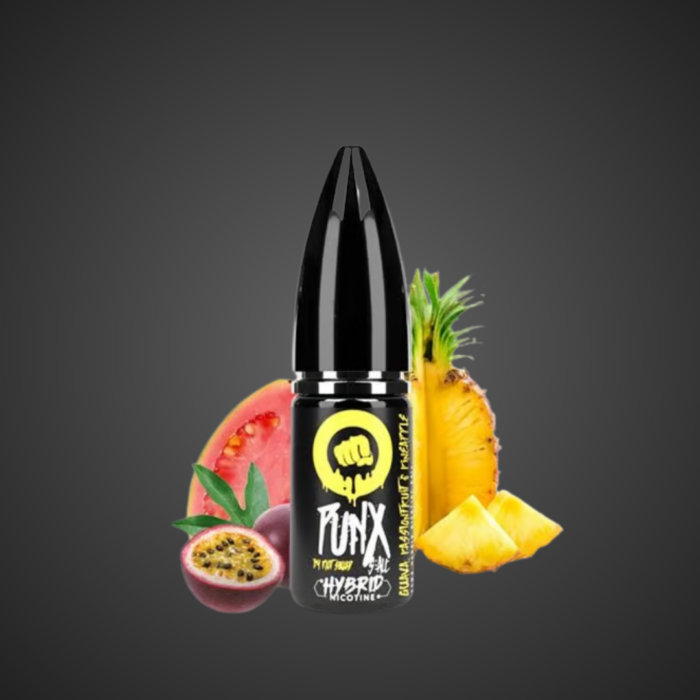 RIOT SQUAD SALTS GUAVA PASSION FRIT PINEAPPLE