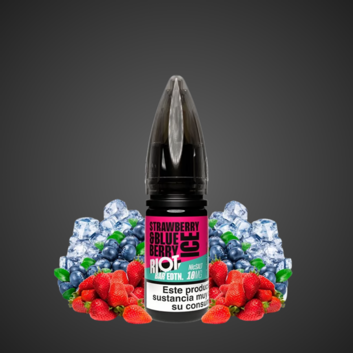 RIOT SQUAD SALTS STRAWBERRY BLUEBERRY ICE