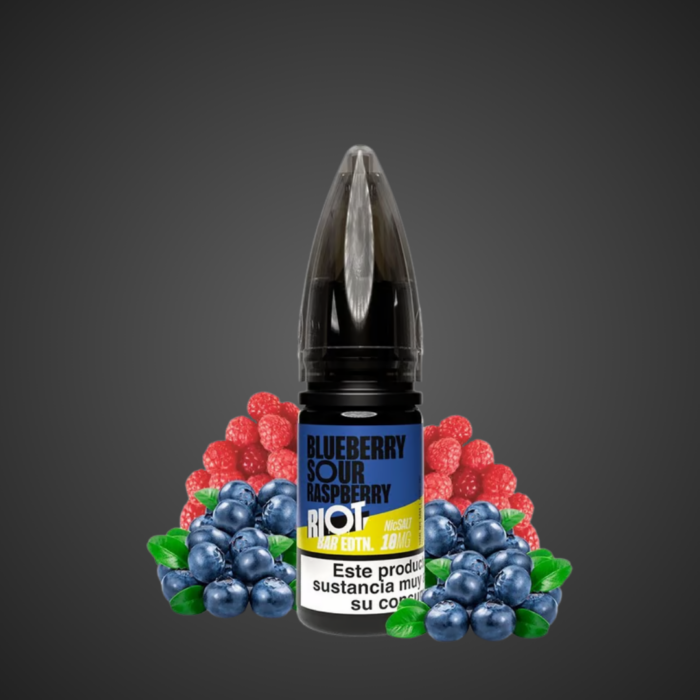RIOT SQUAD SALTS BLUEBERRY SOUR RAPBERRY