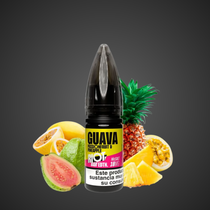 RIOT SQUAD SALTS GUAVA PASSION FRUIT