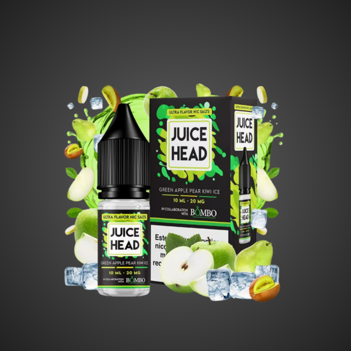 PRODUCTO SALES JUICE HEAD AND BOMBO GREEN APPLE PEAR KIWI MAX
