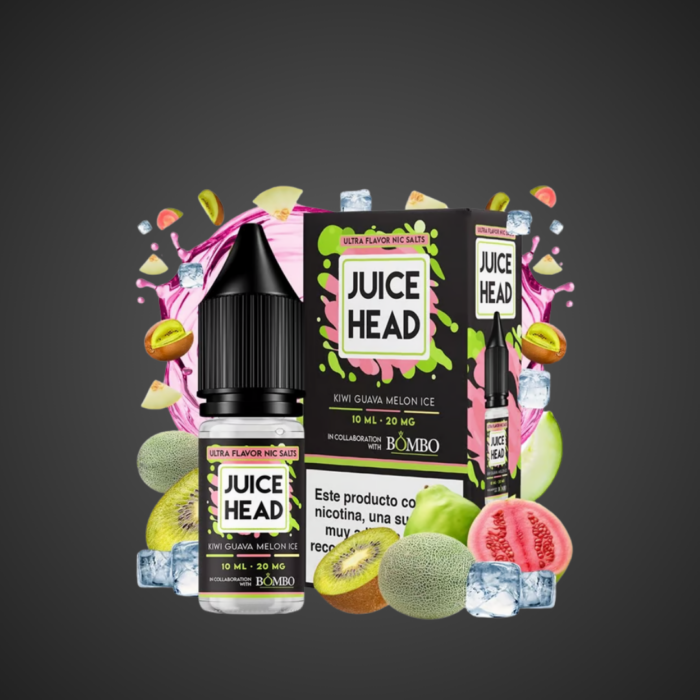 PRODUCTO SALES JUICE HEAD AND BOMBO KIWI GUAVA MELON ICE