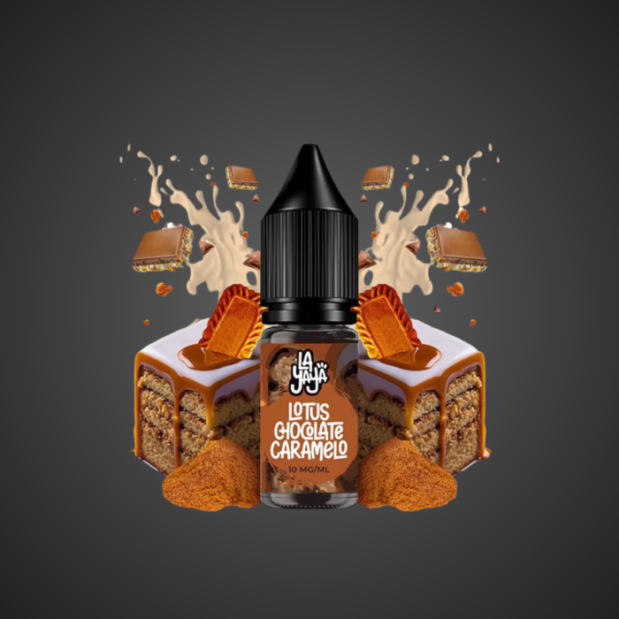 PRODUCTO LA YAYA SALTS LOTUS CHOCOLATE CARAMELO