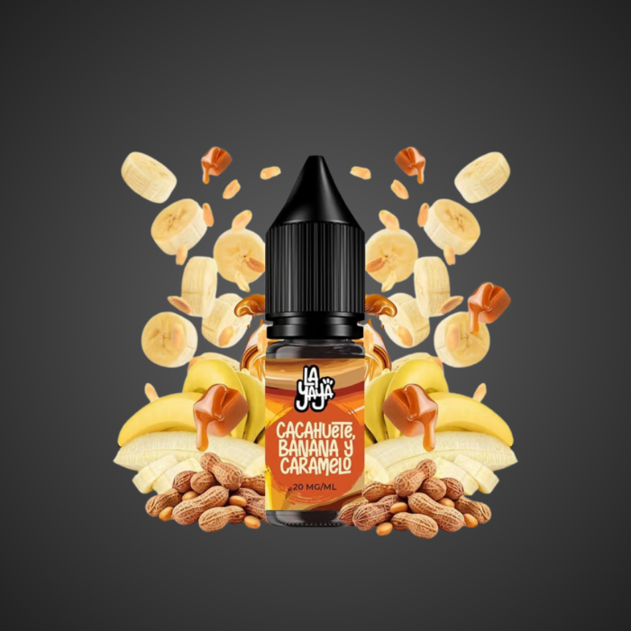 PRODUCTO LA YAYA SALTS CACAHUETE BANANA Y CARAMELO