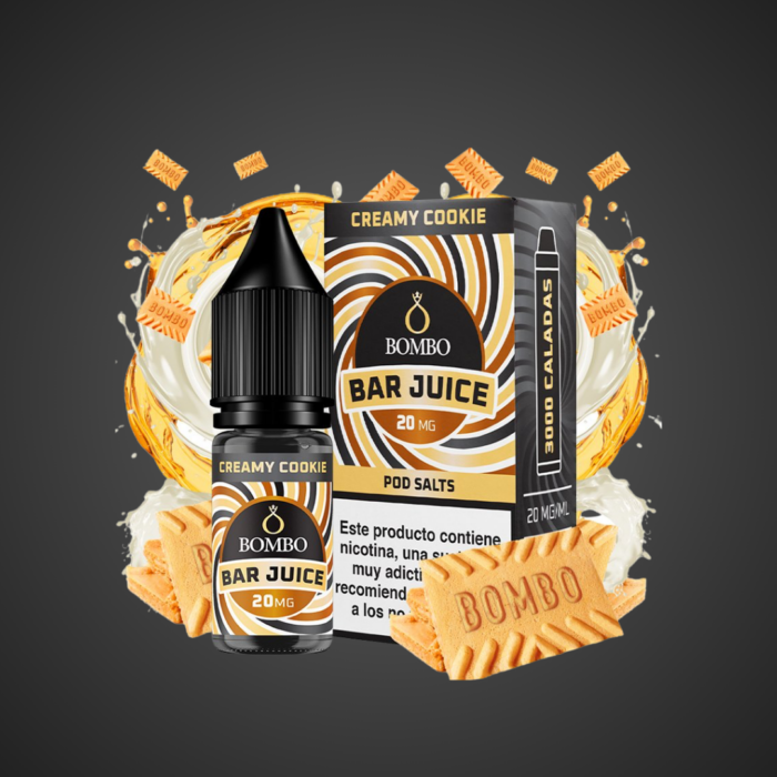 producto bombo bar juice creamy cookie