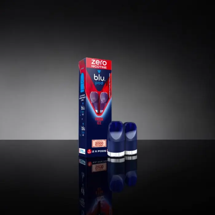 PRODUCTO CAPSULAS BLU BAR FRESA ICE SIN NICOTINA