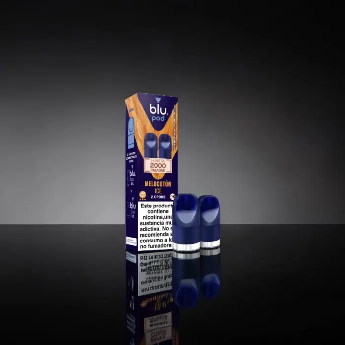 CAPSULAS BLU MELOCOTON PRODUCTO CAPSULAS BLU BAR MELOCOTON