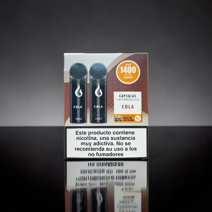 producto capsulas cool vaps cola