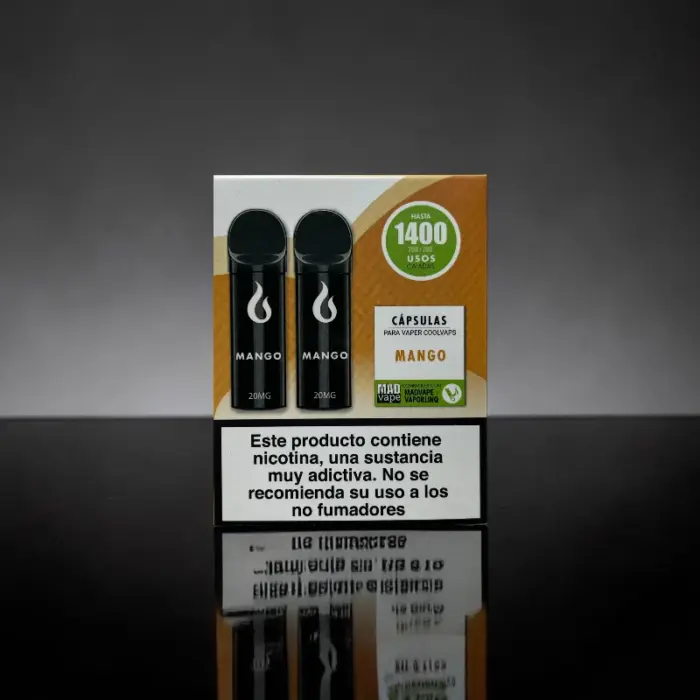 producto capsulas cool vaps mango