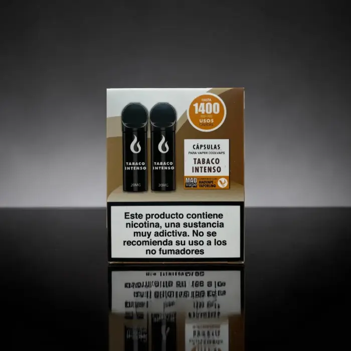 producto capsulas cool vaps tabaco ntenso