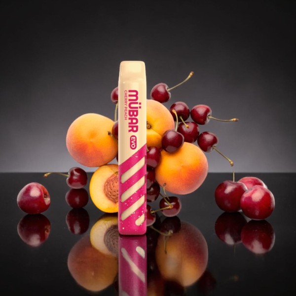 Mübar Evo 800 Disposable Cherry Peach 20mg