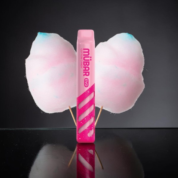 Mübar Evo 800 Disposable Cotton Candy 20mg