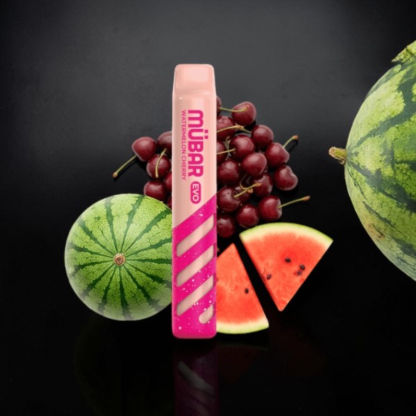 Mübar Evo 800 Disposable Watermelon Cherry 20mg