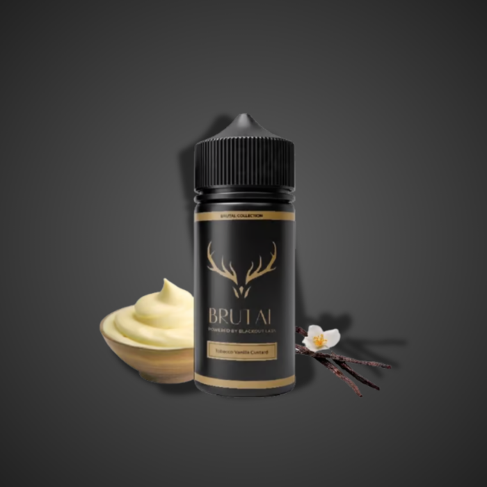 PRODUCTO AROMA BLACKOUT BRUTAL LONGFILL TOBACCO CUSTARD VANILLA